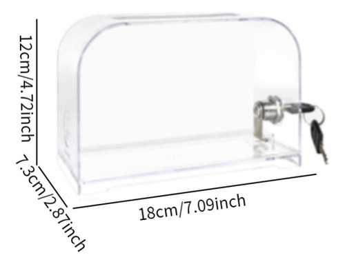 Caja De Almacenamiento Grande De Acrílico Transparente