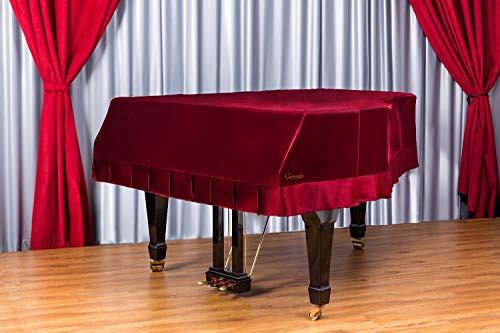 Clairevoire Ultima: Waterproof Velvet Grand Piano Cover  Ta