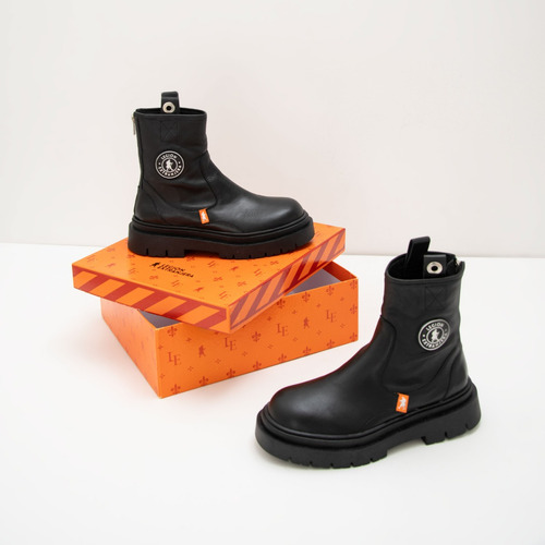 Imagen 6 de 6 de Bota Viena Negro