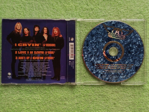Eam Cd Maxi Single Aerosmith Cryin' 1991 + Love In Elevator