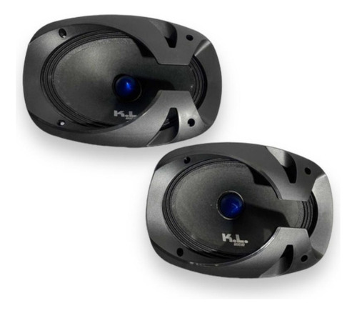 Medios 6x9 Pulgadas Kl - W669 300watts Parlantes