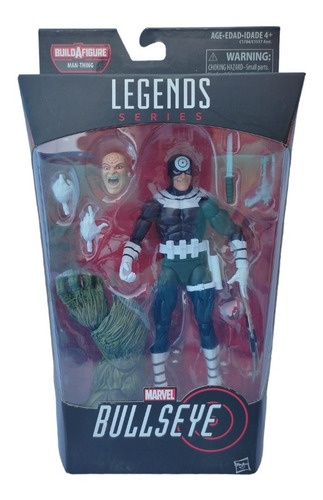 Bullseye Baf Man Thing Marvel Legends Hasbro