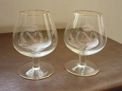 comprar Copas De Cristal Para Licores Logo Napoleón