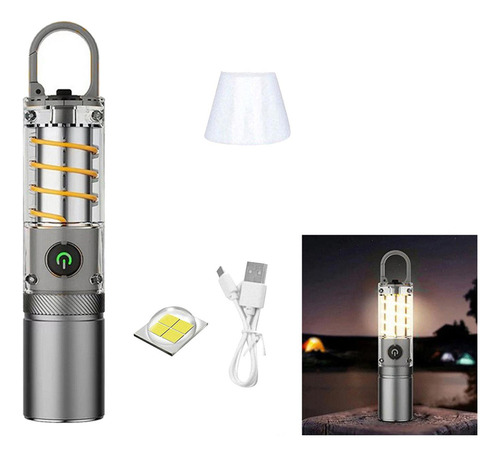 2024 Linterna Led Lámpara De Mano Impermeable Linterna De