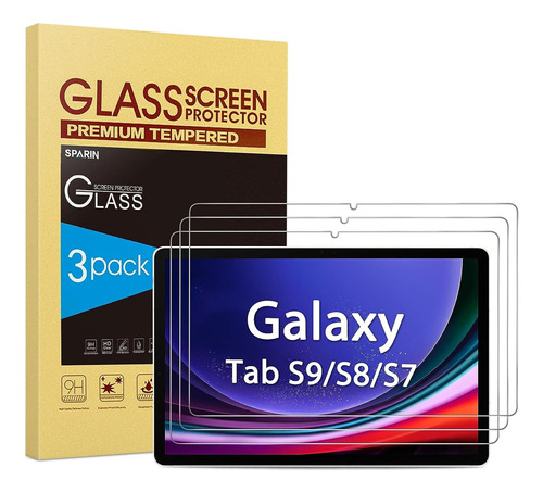 Mica De Vidrio Sparin 3-pack Para Galaxy Tab S9 Fe 10.9 X510