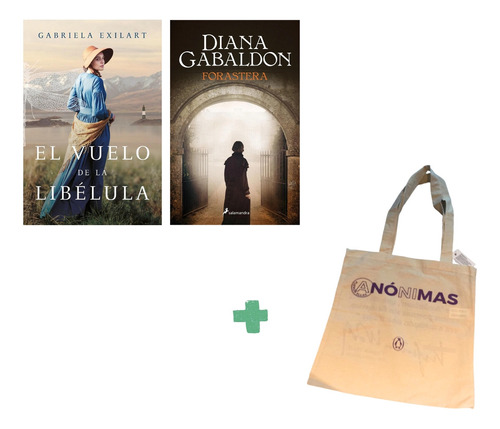 Promo - Vuelo Libelula + Forastera - 2 Libros + Bolsa