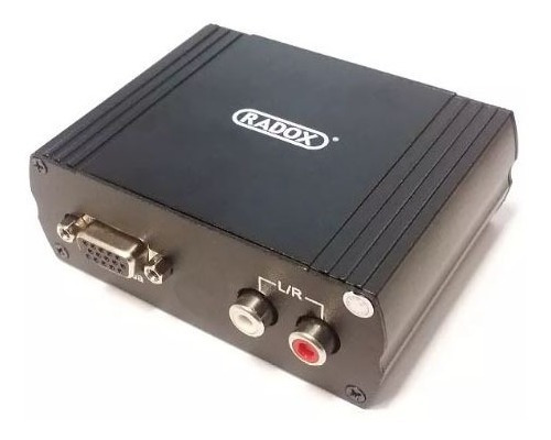 Imagen 1 de 1 de Convertidor Hdmi-audio/video Rca 130-078 Radox