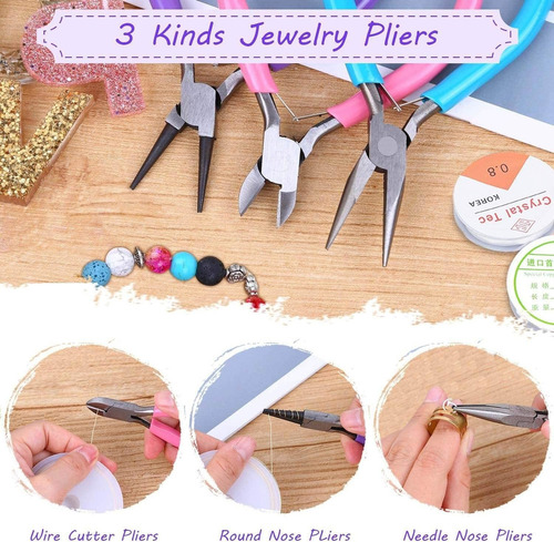 . Kit De Material De Fabricación De Joyas For Reparación De