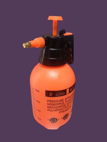 Rociador Fumigador Aspersor Atomizador Con Bomba Manual 2lt