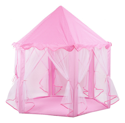 Playhouse Tent Niños Jugar Castillo Forma Hexagonal Interior