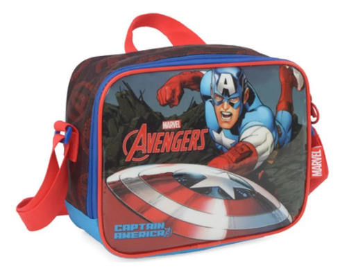 Lancheira Luxcel Avengers Vermelho La38043ag0400un 34520