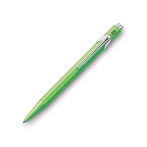 Caran D'ache 849 Pop Line Fluo Yellow-green Ballpoint Pen..
