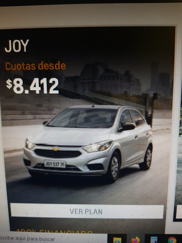Plan Chevrolet Joy Adjudicado 11/02/21 Cuotas 13/84 Al 100%