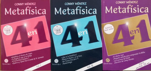  Metafisica 4 En 1 - Volumen 1 2 Y 3 - C. Mendez Continente