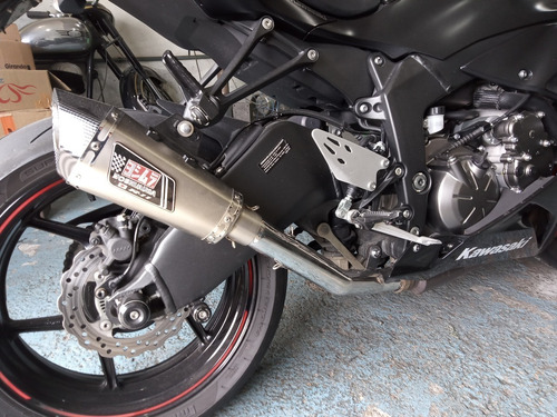 Ponteira Esportiva Zx6 Remove Marmita Cor Inox Yoshimura