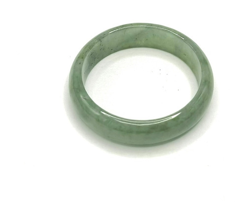 Anillo De Jade Verde Chino Una Pieza Entera 100% Natural