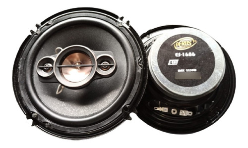 Par Triaxial 6x6 1686 E Eros 2250w 150w Rms = Pioneer Mtx Cor Preto