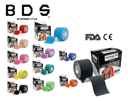 Cinta Kinesiotape Deportiva Venda Rollo Fitness