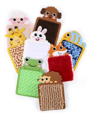 ` 8 X Sensorial Tapetes, Panel Sensorial Educativo W,