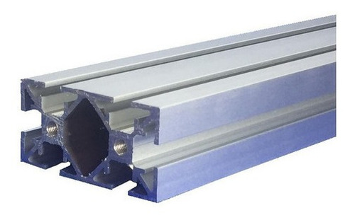 Imagen 2 de 6 de Perfil Aluminio Cnc 4080 Routers Automatizacion Maquinas Ind
