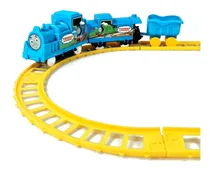 Comprar Tren Thomas Locomotora Juguete Vías Encastrables 2 Vagones