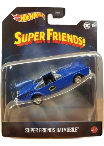 Hot Wheels Premium Super Friends Batmobile 1:50 Original