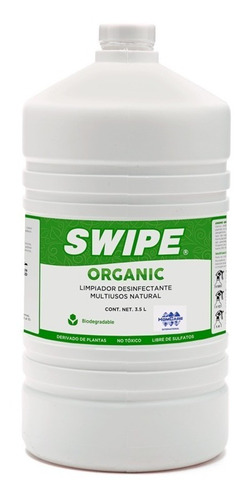 Desinfectante Organico Biodegradable Concentrado Swipe 3.5l