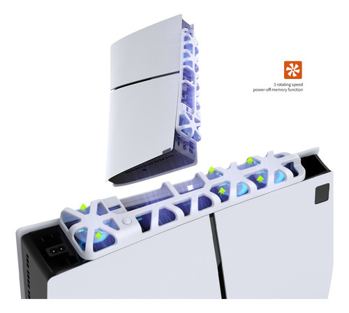 Ventiladores Cooling Fan Para Ps5 Slim Blanco