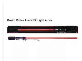 Darth Vader Force Fx Lightsaber Sable Star Wars Black Series