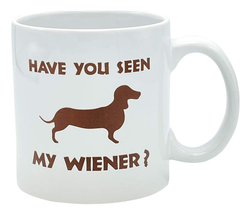 Island Dogs Giant Seen My Wiener - Taza De Novedad, 22 Onzas