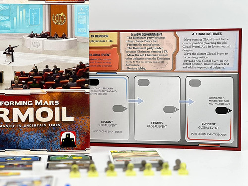 Terraforming Mars Turmoil De Stronghold Games, Juego De Mesa