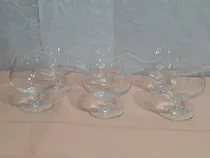 Comprar Copas Para Coñac O Licor En Cristal Antiguo 6 Unidades