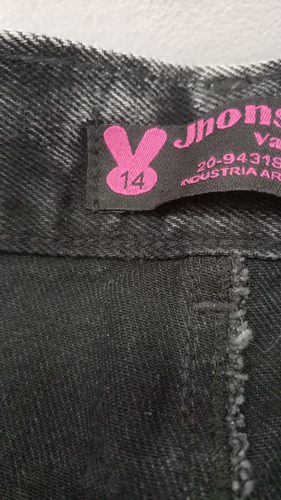 2 Pantalones Jean Nena Talles 12 Y 14 (Usado)