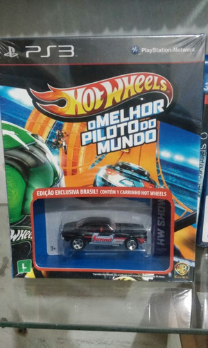 Jogo Hot Wheels O Melhor Piloto Do Mundo (ps3) Novo Lacrado