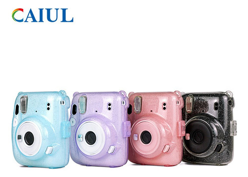 Funda Protectora Instax Mini11 Insta Transparente Anticaída
