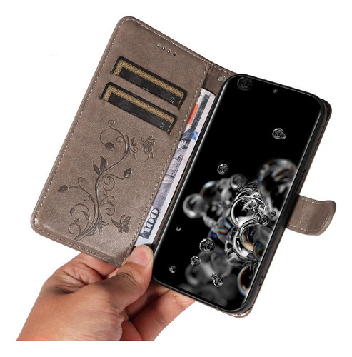 Funda For Samsung Galaxy S20 Ultra Cartera Teléfono Alta