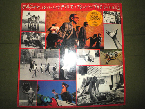 Disco Vinyl De Earth, Wind And Fire - Touch The World (1987)