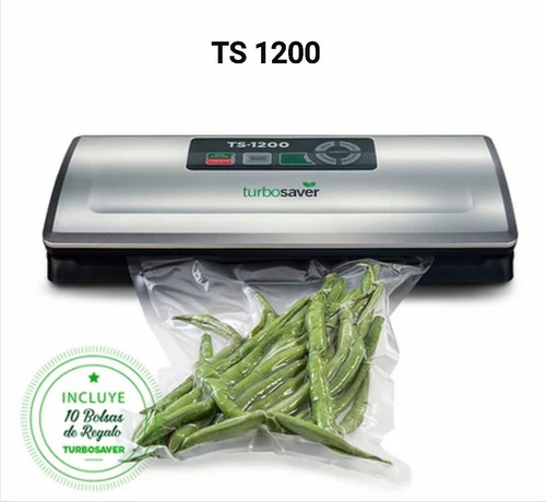 Imagen 3 de 6 de Envasadora Al Vacío Turbosaver T S 1200 Ideal Uso Domestico!