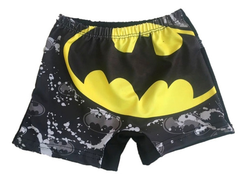 Short Malla Zunga Traje De Baño Batman