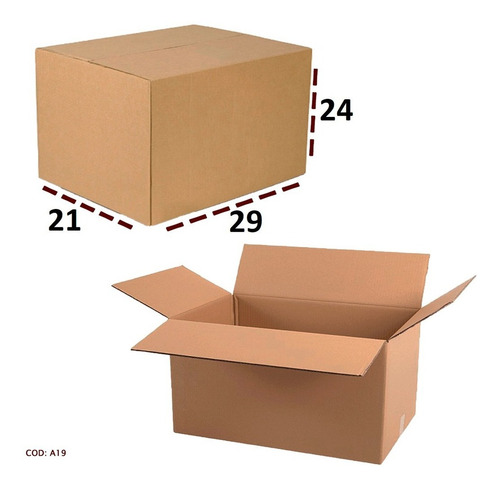 5 Caixas De Papelão Correios Sedex E-commerce 29 X 21 X 24