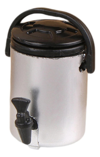 1/12 Dollhouse Milk Tea Bucket En Miniatura Modelo 24x16 Cm
