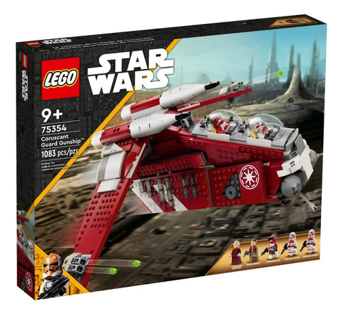 Lego Star Wars Cañonera De La Guardia De Coruscant 75354 Cantidad De Piezas 1083