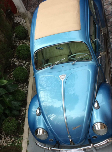 Fusca Azul Lata Velha
