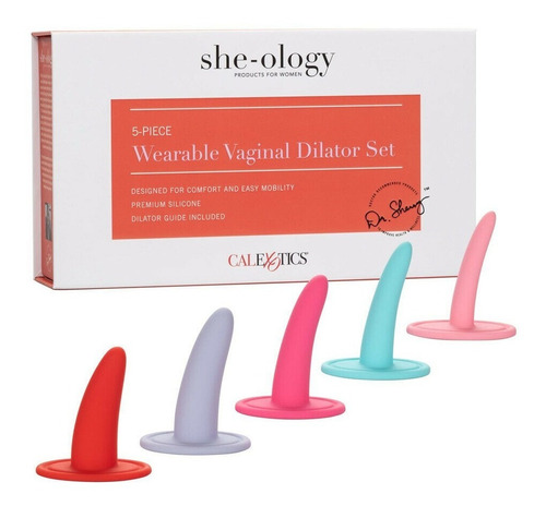 Kit Dilatadores Vaginismo Atrofia Vulvar Obstetricia Terapia