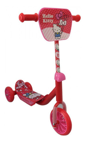 Scooter Patin Del Diablo Hello Kitty Niña 3 Ruedas Color Rosa