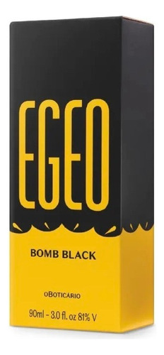 Perfume Masculino Egeo Bomber Black 90ml