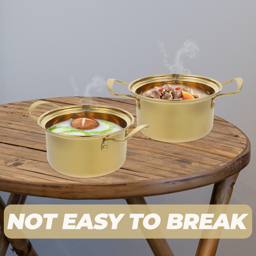 Olla Para Sopa, Olla Caliente Pequeña De Acero Inoxidable Do