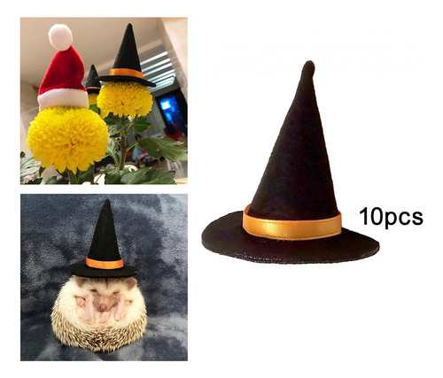2025 10 Piezas Pequeño Sombrero De Mago, Mini Diadema Diy
