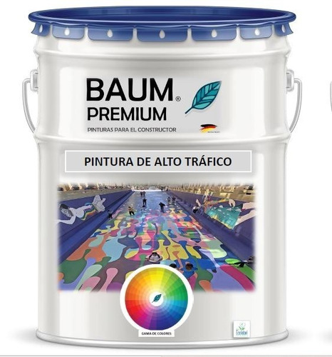 Pintura Alto Trafico Baum - Color Azul 1 Galón