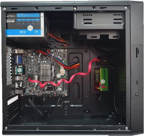 Cpu Computadora Escritorio Rgb Ssd 120gb 4gb Wi-fi Gratis
